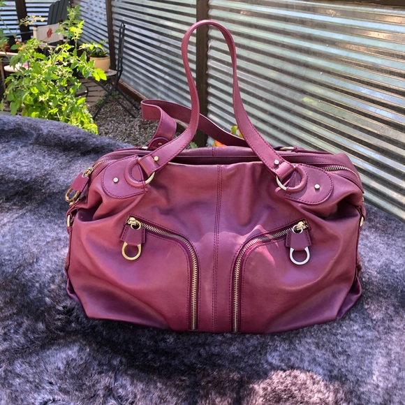Ted Baker Satchel Raspberry - Picture 3 of 10